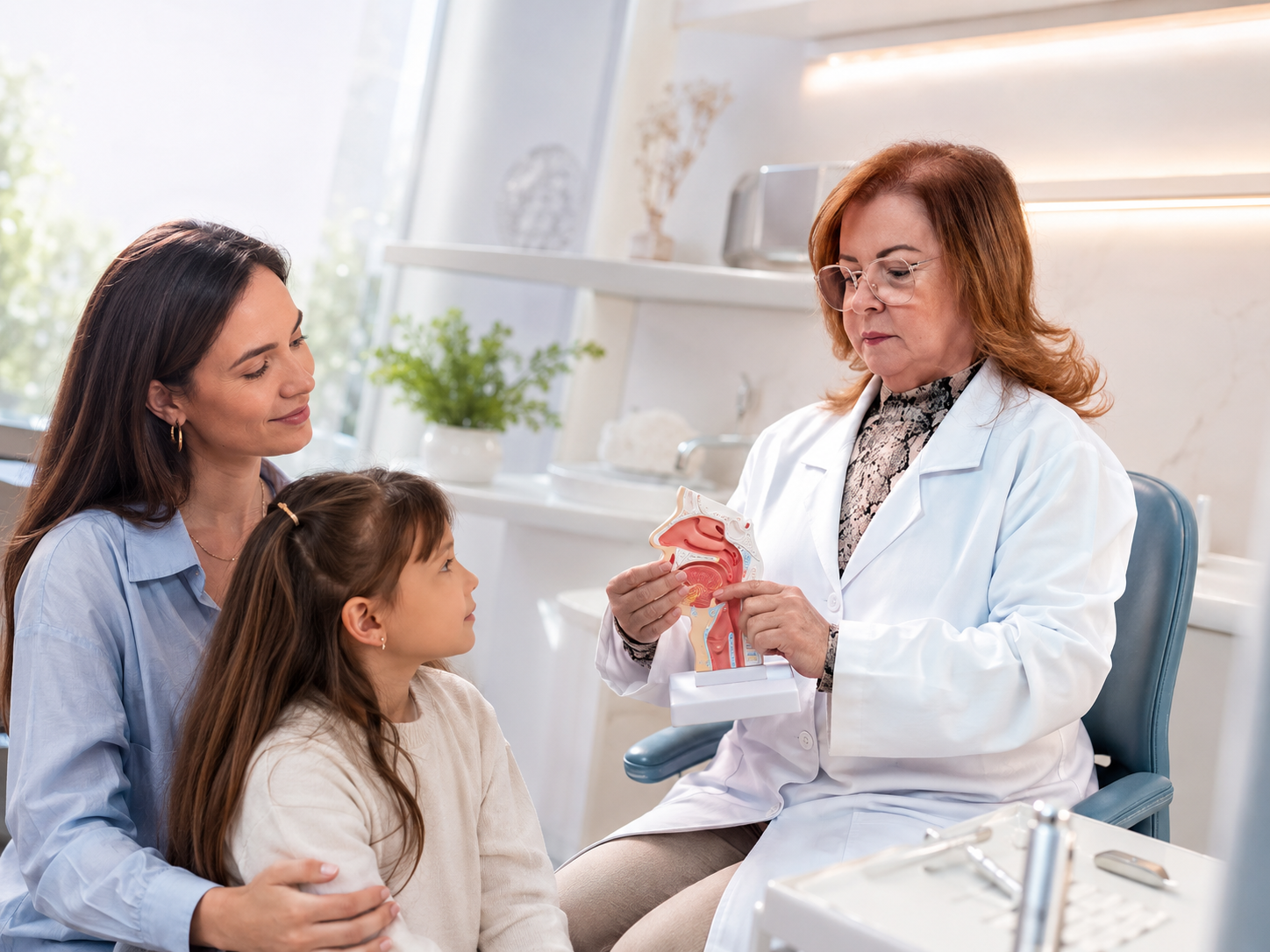 Dra. Rosana Albertini em avaliação além dos dentes